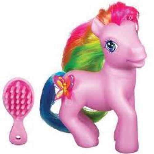 Toy My Little Pony With Hair Brush