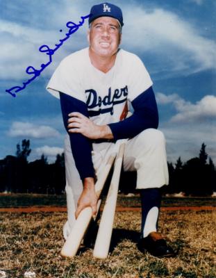 Duke Snider autographed Los Angeles Dodgers 8x10 photo