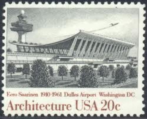 Stamps; USA Washington DC Dulles Intl Airport