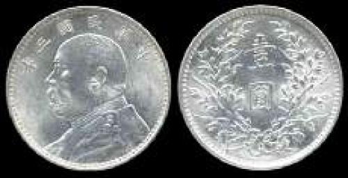 1 dollar; Year: 1914-1921; (km y#329)