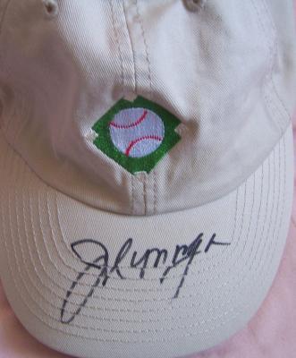 Joe Morgan autographed baseball cap