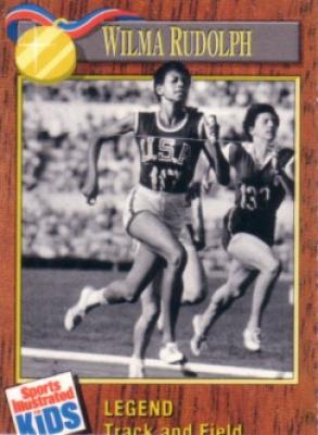 Wilma Rudolph 1990 Sports Illustrated for Kids card