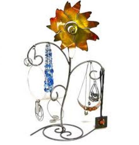 Decorative; Metal Jewelry Display Stands