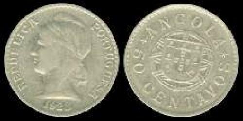 50 centavos; Year: 1922-1923; (km 65)
