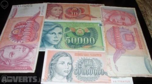 Banknotes of Yugoslavia-1985-1993