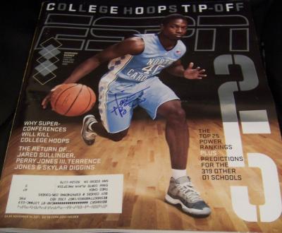 Harrison Barnes autographed North Carolina Tar Heels 2011 ESPN Magazine