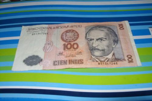 Peru-100 Intis -1987