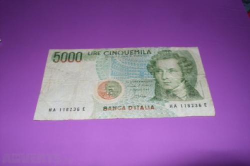 Italy-5000 Liri- 1962/74