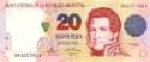 20 Pesos; Issue of 1992 (Pesos)