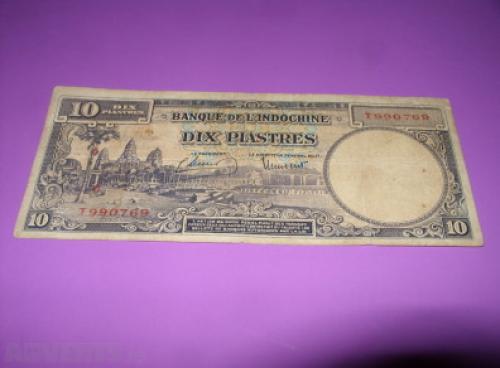 French Indochina-10 PIASTRES-1947/51