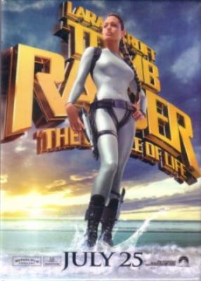 Lara Croft Tomb Raider The Cradle of Life movie promo button or pin