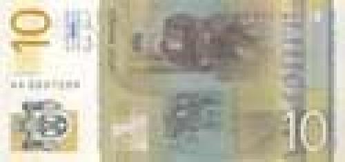 10 Serbian dinar; Serbian banknotes