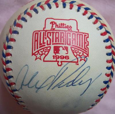 Alex Rodriguez autographed 1996 All-Star Game baseball