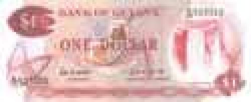 1 Dollar; Guyana banknotes