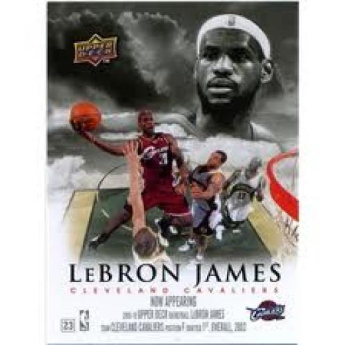 Basketball Card; Lebron James Basketball Card; Cavaliers