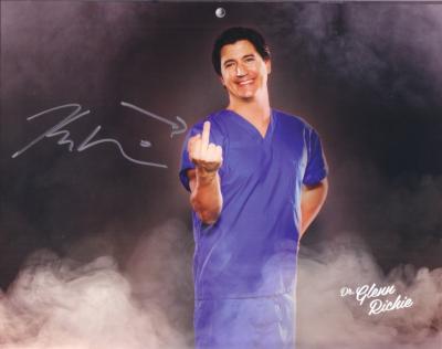 Ken Marino autographed Children's Hospital calendar 8x10 photo