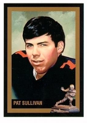 Pat Sullivan Auburn Heisman Trophy winner card