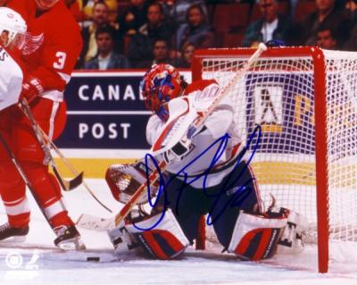 Jose Theodore autographed 8x10 Montreal Canadiens photo