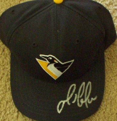 Mario Lemieux autographed Pittsburgh Penguins cap or hat