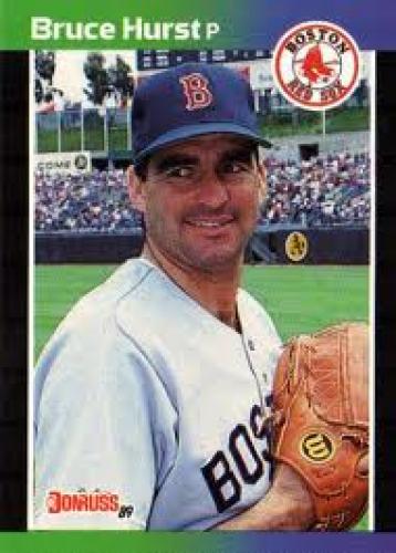 Baseball Card;  BOSTON RED SOX - Bruce Hurst #423 DONRUSS