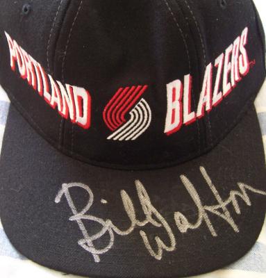 Bill Walton autographed Portland Blazers cap
