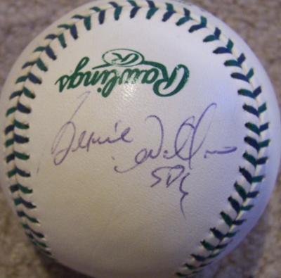 Bernie Williams autographed 2001 All-Star Game baseball