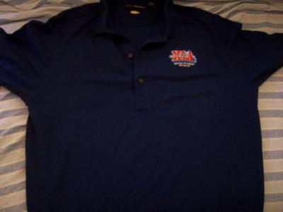 Super Bowl 41 golf or polo shirt (Indianapolis Colts 29 Chicago Bears 17)