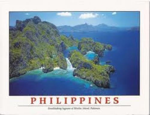 Postcard; Palawan is an island province of the Philippines
