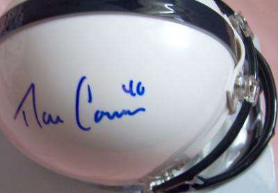 Dan Connor autographed Penn State mini helmet