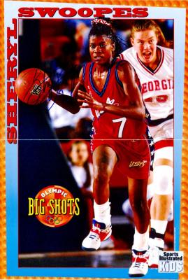 Sheryl Swoopes autographed USA Basketball July 1996 Sports Illustrated for Kids mini poster