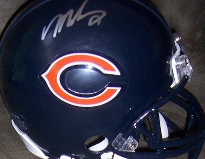 Mike Singletary autographed Chicago Bears mini helmet