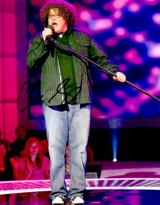 Chris Sligh autographed 2007 American Idol 8x10 photo