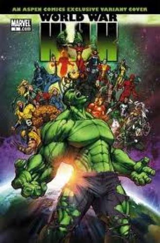 Comics; World War Hulk #1 Michael Turner Aspen Variant