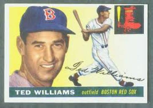 955 Topps #..2 Ted Williams (Red Sox) Baseball cards
