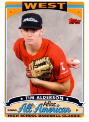 Tim Alderson 2006 AFLAC Topps Rookie Card