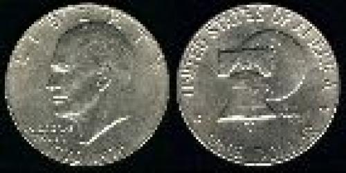 1 dollar; Year: 1976; Bicentennial