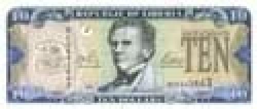 10 Liberian Dollar; Issue of 2003-2004, "Central Bank" series