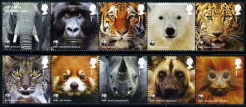 WWF, Animals 10v (2x[::::])