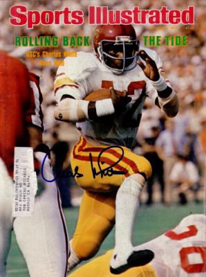 Charles White autographed USC Trojans 1978 Sports Illustrated