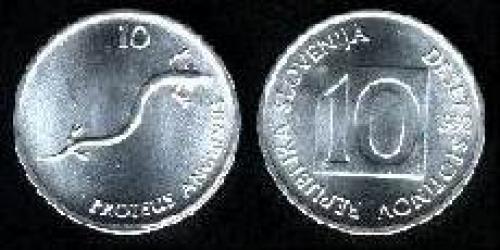 10 stotinov 1992-1995 (km 7)