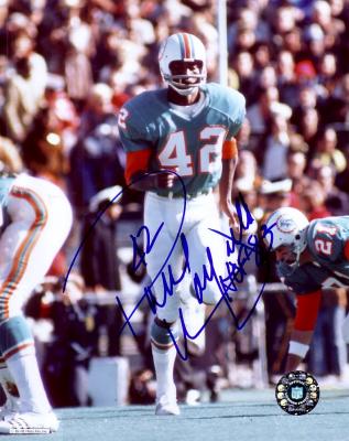Paul Warfield autographed 8x10 Miami Dolphins photo