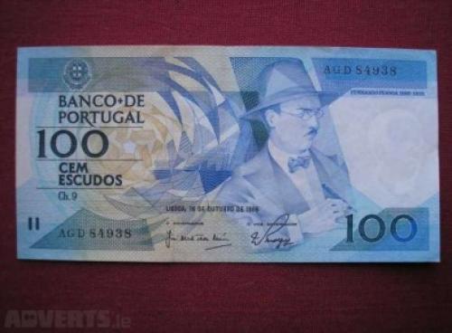 Portugal 100 escudos-1986