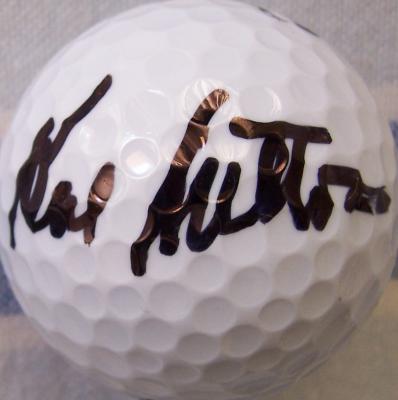Hal Sutton autographed golf ball