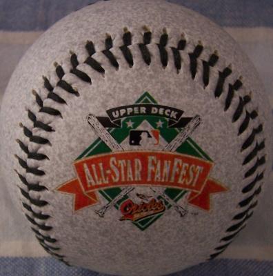 1993 All-Star Fanfest commemorative Fotoball baseball