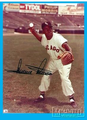 Minnie Minoso autographed Chicago White Sox 8x10 photo