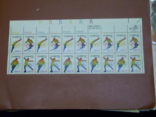 United States '76 Olympics Stamps