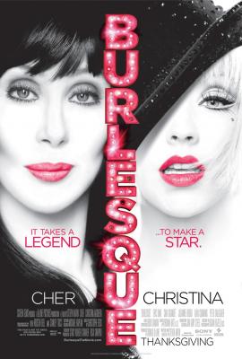 Burlesque 2010 mini movie poster (Christina Aguilera Cher)