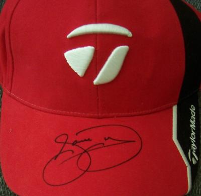 Jason Day autographed TaylorMade golf cap or hat