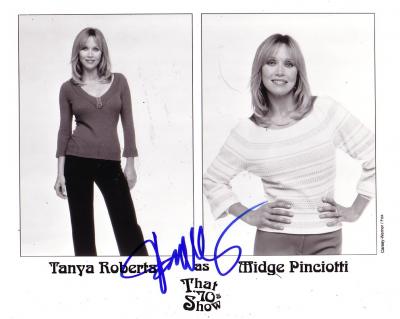Tanya Roberts autographed That '70s Show 8x10 publicity photo