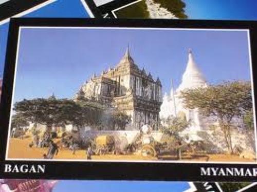 Postcard choices in Myanmar where abysmal